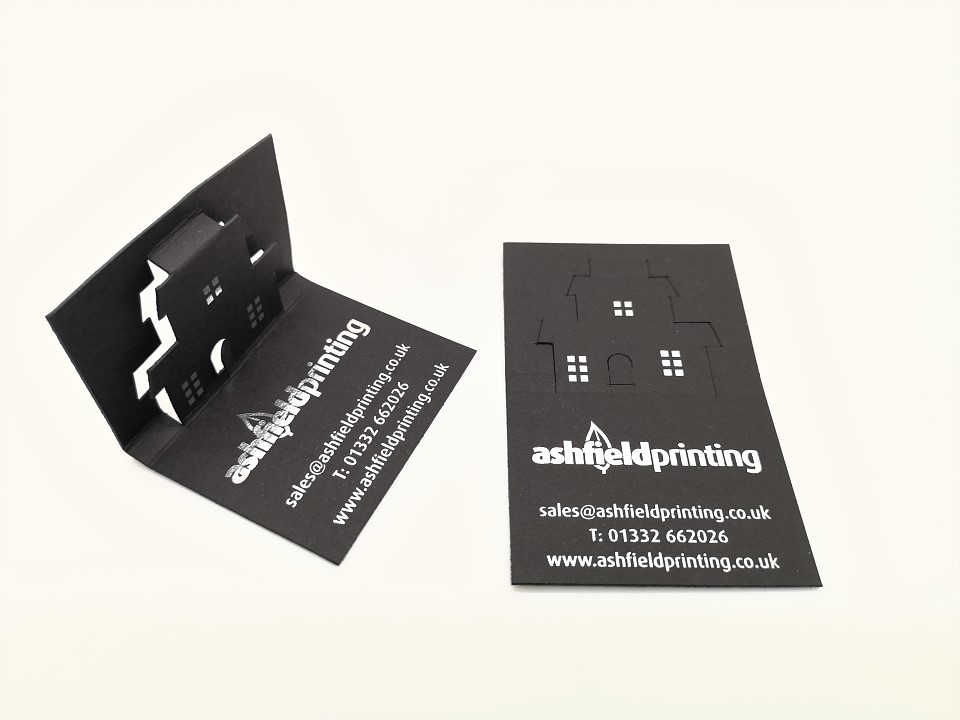 طراحی کارت ویزیت pop up