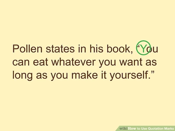 حروف اول نقل قول را به صورت بزرگ بنویسید حروف اول نقل قول را به صورت بزرگ بنویسید