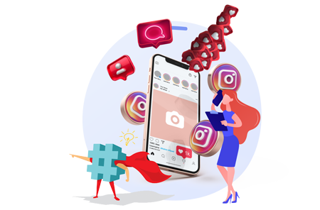 تولید محتوا و مدیریت پیج اینستاگرام