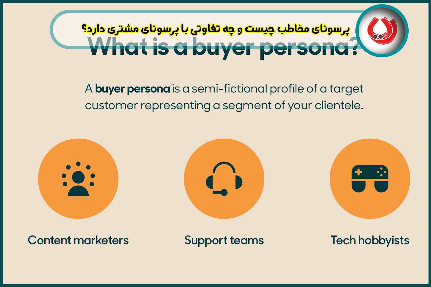 پرسونای مخاطب چیست و چه تفاوتی با پرسونای مشتری دارد؟