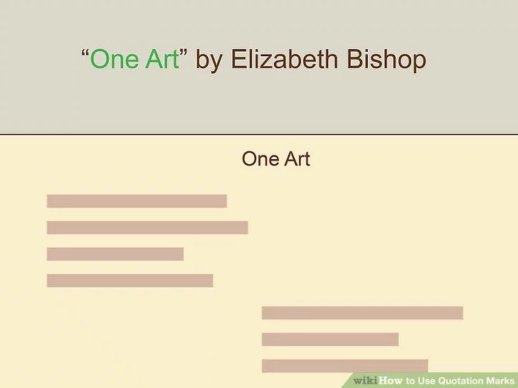 برای عناوین از علائم نقل قول استفاده کنید برای عناوین از علائم نقل قول استفاده کنید