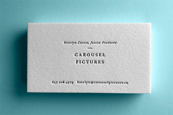 طراحی کارت ویزیت با جنس کتان