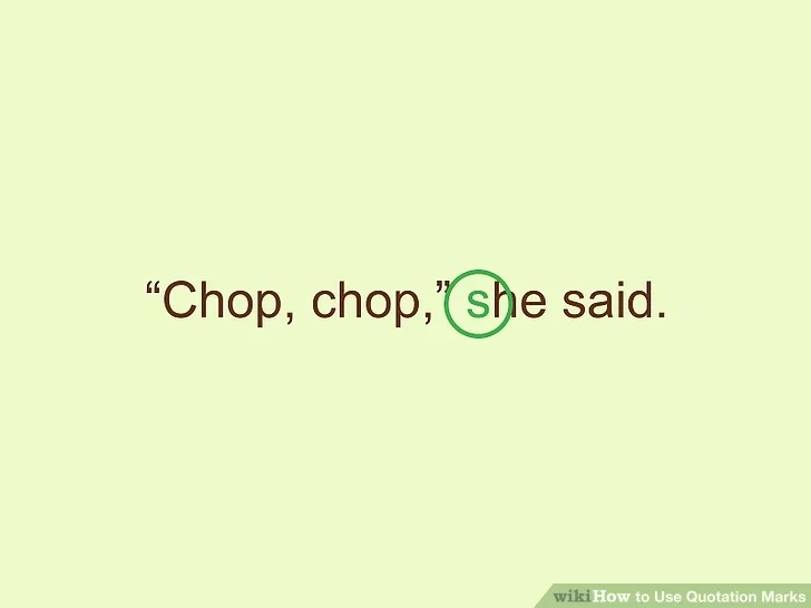 جمله بعد از علامت نقل قول را به صورت حروف کوچک بنویسید جمله بعد از علامت نقل قول را به صورت حروف کوچک بنویسید