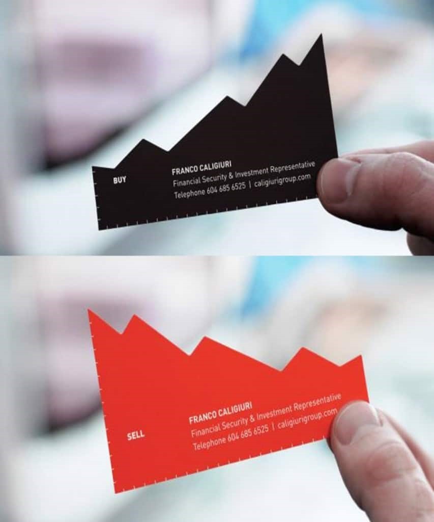 طراحی کارت ویزیت با شکلی خاص